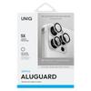 Uniq Optix Aluminium Camera Lens Protector Iphone 16 Pro 6.3 / 16 Pro Max 6.9 Sterling Silver Szkło Na Obiektyw Aparatu Z Aplikatorem