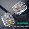 Chuanqin RJ11 2-Core Telephone Line Connectors