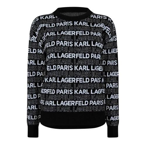 Maglione da Donna Karl Lagerfeld Regular a Maniche Lunghe