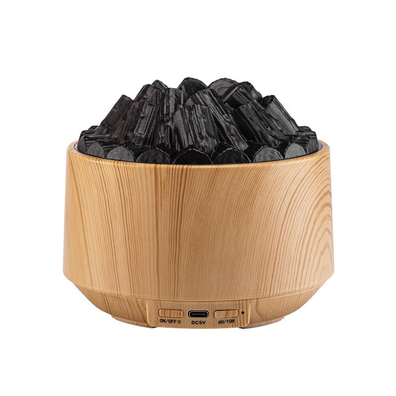 3D Flame Aromatherapy Essential Oil Diffuser and Mini Humidifier for Home Use