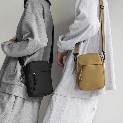 Umhängetasche, modisch, lässig, Handtasche, tragbar, elegant, einfarbig, Oxford, verstellbarer Riemen, einfach für den Wochenendurlaub