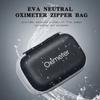 Zipper Pulse Oximeter Storage Bag Carrying Case Finger Pulse Oximeter Pouch  Data Cable