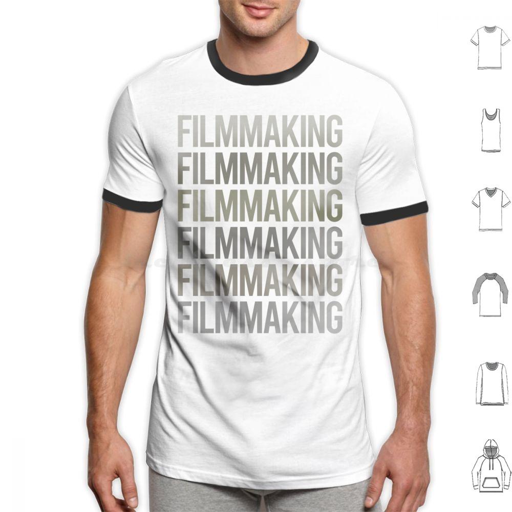 Arte em Texto Cinza Filmmaking Cinegrafista Filmagem Camiseta Masculina Feminina Infantil 6xl Arte em Texto Cinza Filmmaking Filmagem Cinegrafista