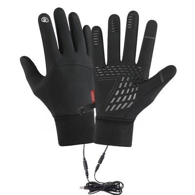 USB Heated Winter Cycling Gloves