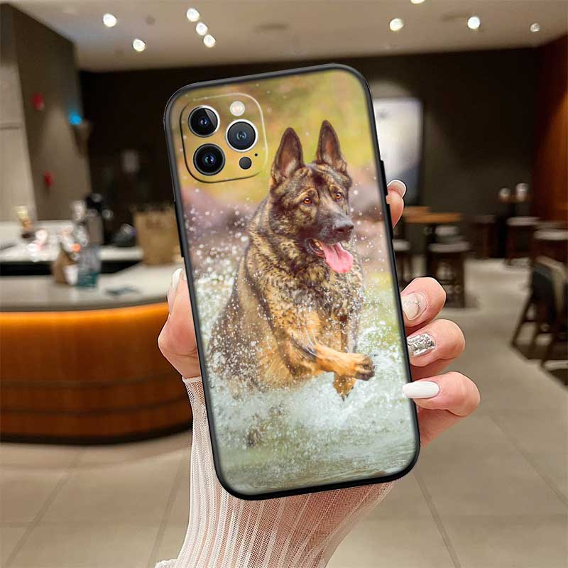 NH30 German Shepherd Dog New High-End Shell Phone Case for OPPO A3 Pro A72 A74 A76 A77 A77S A78 A79 A94 A95 A18 A40M A58