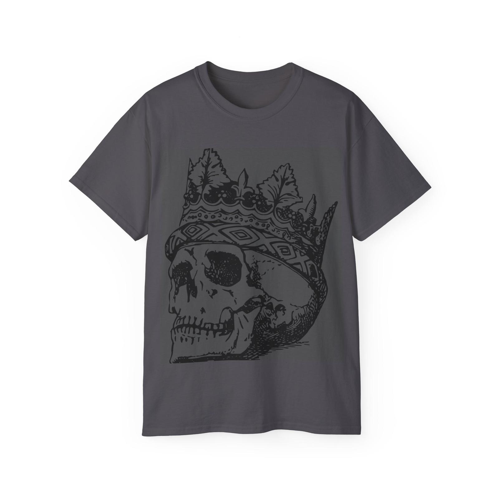 Halloween, Skull, King, Gray S