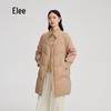Women's Faux Two-Piece Shirt Collar Down Jacket