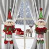 Elf Fairy Figurine Curtain Hooks, Christmas Decorations, Display Window Ornaments, Hotel Restaurant Supplies, Party Props