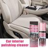 Pulitore Lucidante per Interni Auto 100ml, Senza Risciacquo Multiuso Interior Detailer Spray, Pulitore per Pelle Plastica per Auto Divano Casa