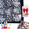 Diy Party Favors for Children DIY Coloring Blanket with 24 Markers, Color Your Own Blanket, 59" X Quiet Time Creative Projects 45" Soft Cozy