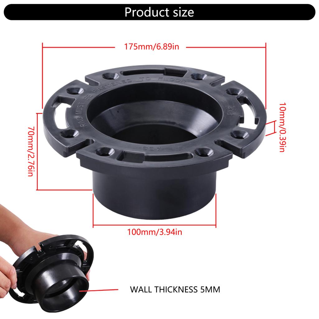 Plastic Campers Toilet Flange Seal Part Number 385345892 For 300 310 320 Campers Toilet Replacement Parts