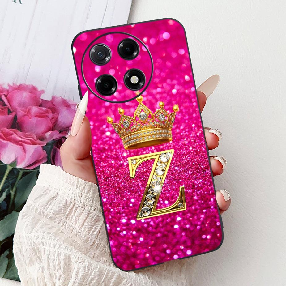 For Tecno Camon 30S Case Camon30 Pro CL8 New Crown Letters Cover Soft Silicone Case For Tecno Camon 30 Premier Camon30 5G Fundas