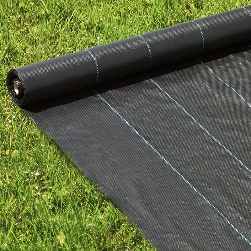 Black Weed Barrier Fabric for Orchard Tree Cover and Ground Control
