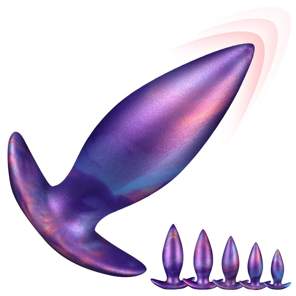 New Colorful Wearable Dildo With Bullet Shaped Anal Plug
