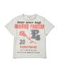 PHYSICAL DEPARTMENT Women'S Blur Typography Short Sleeve T-Shirt_Oatmeal