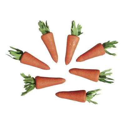 Wattekarotte - RAYHER - 30 mm - Orange - 7 Stück
