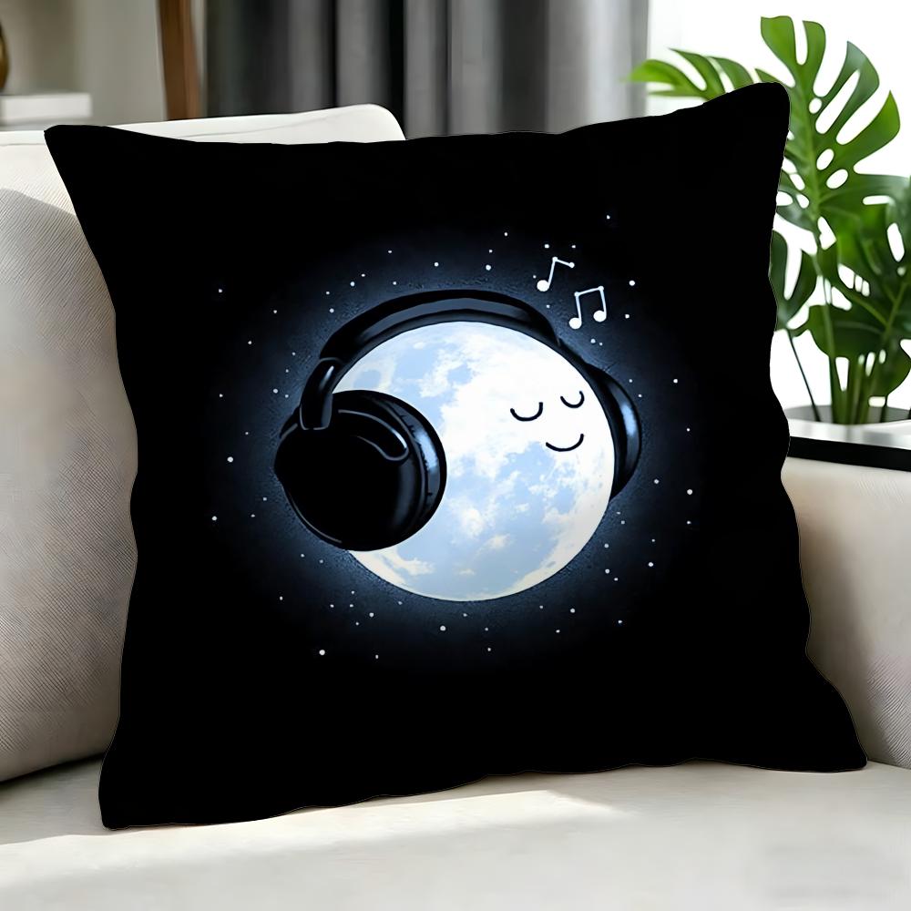 Art CCartoon Planet Cushion Cover Cushion Cover Set Pcs x x x Pillowcase Decorative Sofa Home Decor