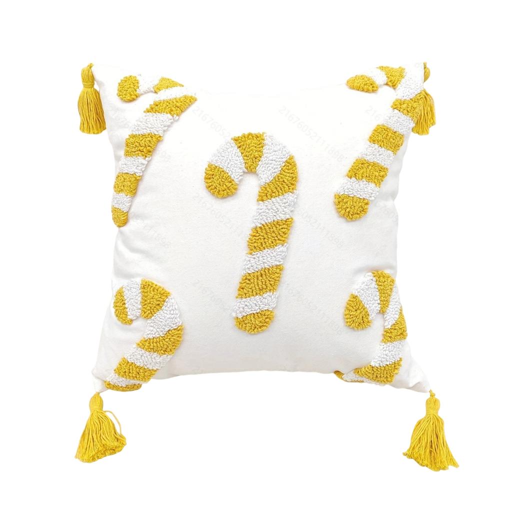 Christmas Throw Covers, Holiday Cushion Cases for Living Room Bedroom Sofa Couch Decor