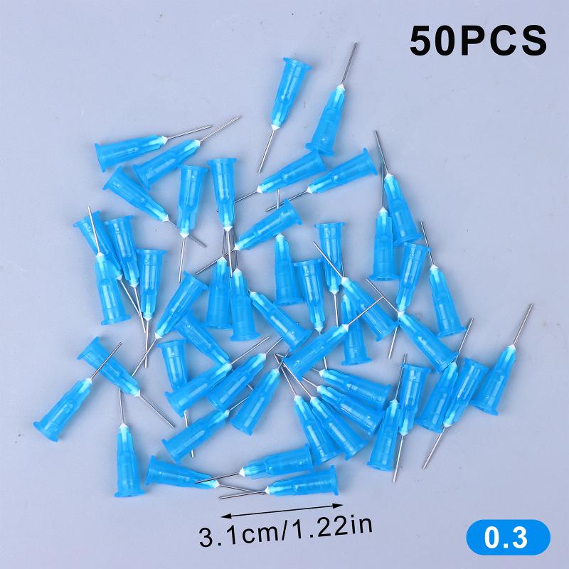 Airbrush Kit with 50ml Bottle & 0.2-0.8mm No-Clean Disposable Nozzles - Spray Tool Module