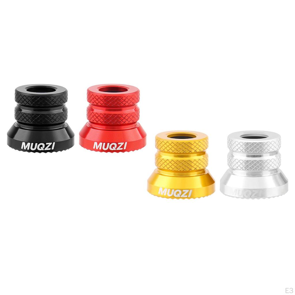 Hub Nut Bicycle Axle Riding Sturdy Aluminum Alloy Mountain Bikes Durable Biking Bicycling