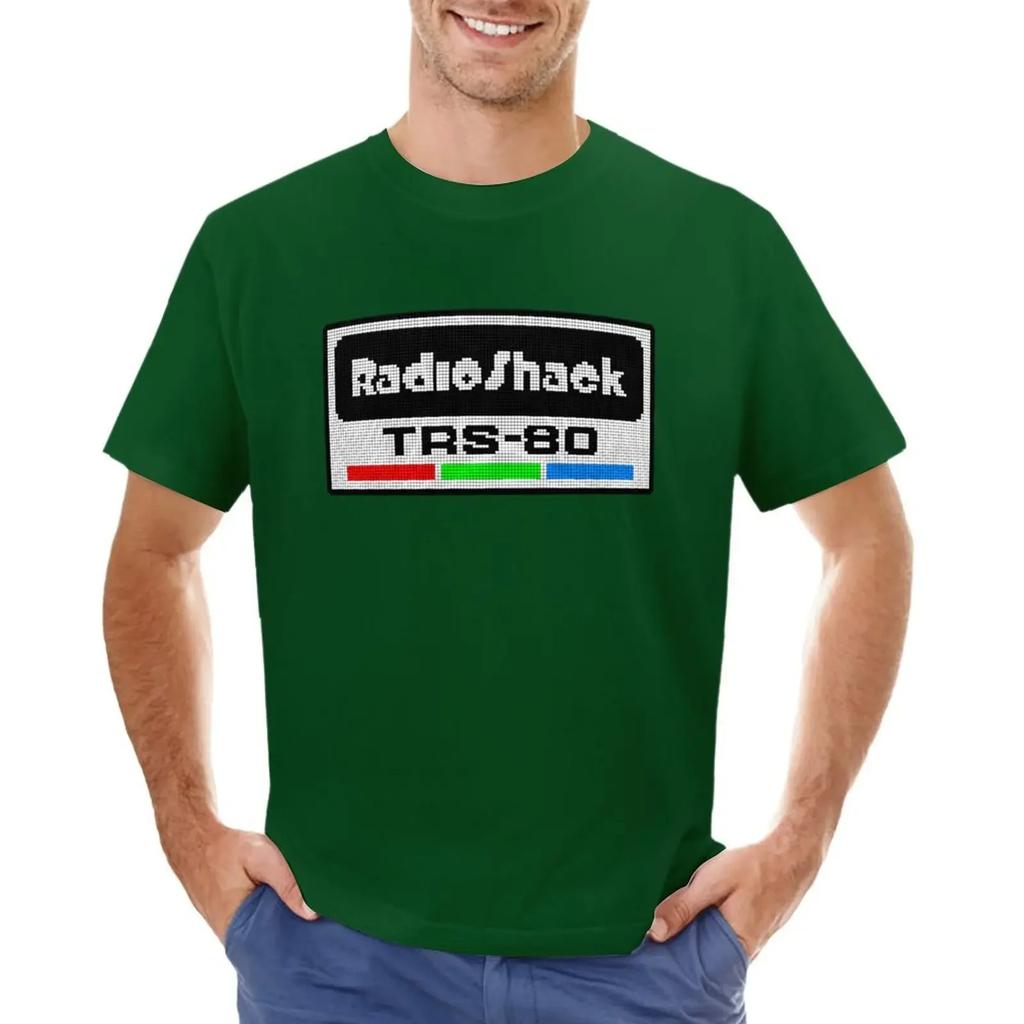 Radio Shack TRS-80 T-shirt sweat customs blanks summer clothes graphic t shirts