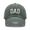 Dad Mom Embroidery Pure Cotton Men'S Baseball Cap For Man  Womne'S Fashion Sport Golf Caps Sun Hat Dropshipping