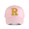 Large Yellow Fabric Letter R Wall Decor Baseball Cap Fashion Unisex Sunhat Womens Outdoor Sports Snapback Cap