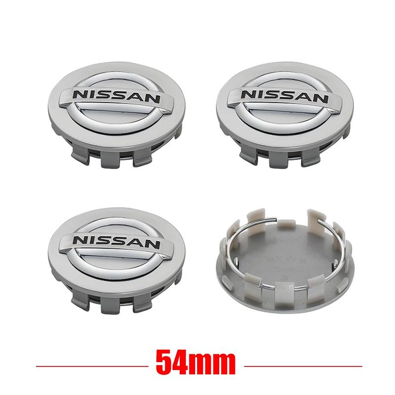 4pcs Car Hubcap Styling Wheel Center Hub Caps Covers Emblem Replacement Cover for Nissan Nismo GTR Altima Qashqai Almera Navara