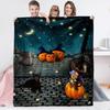 Happy Halloween Flannel Blanket For Kids Boys Girls Adult Gifts Picnic Travel Bed Sofa Chair Applicable All Season Throw Blanket
