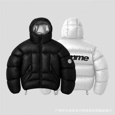 Winter Fall Casual Waterproof Hooded Cotton Jacket Men Women