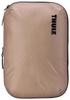 THULE Compression Packing Cube Medium Case - Durable, Water-Repellent, Holds Approximately 10 T-Shirts, 3205561 Gentle Beige