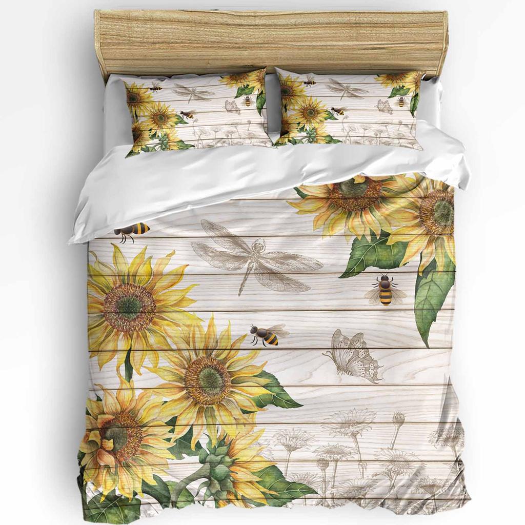 Forest Fairy Flower Butterfly Girl Duvet Cover with Pillow Case Custom 3pcs Bedding Set Quilt Cover Double Bed Home Textile