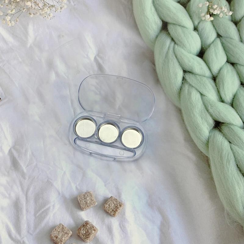 Палетка для макияжа 3 в 1 из алюминия помада консилер тени для век органайзер для макияжа подложка инструмент для дозирования контейнер для красоты onesize 576₽