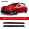 9-piece Rear Spoiler, Roof Spoiler, and Diffuser Kit for 2020 Honda City RS Hatchback.