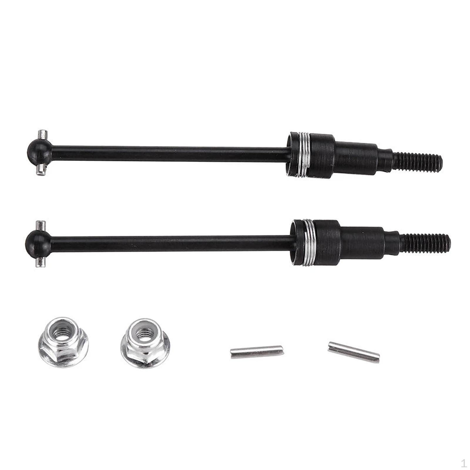 

2x 1:16 Metal Front Driveshaft Replacements for 16889 SG1602 RC Car diy