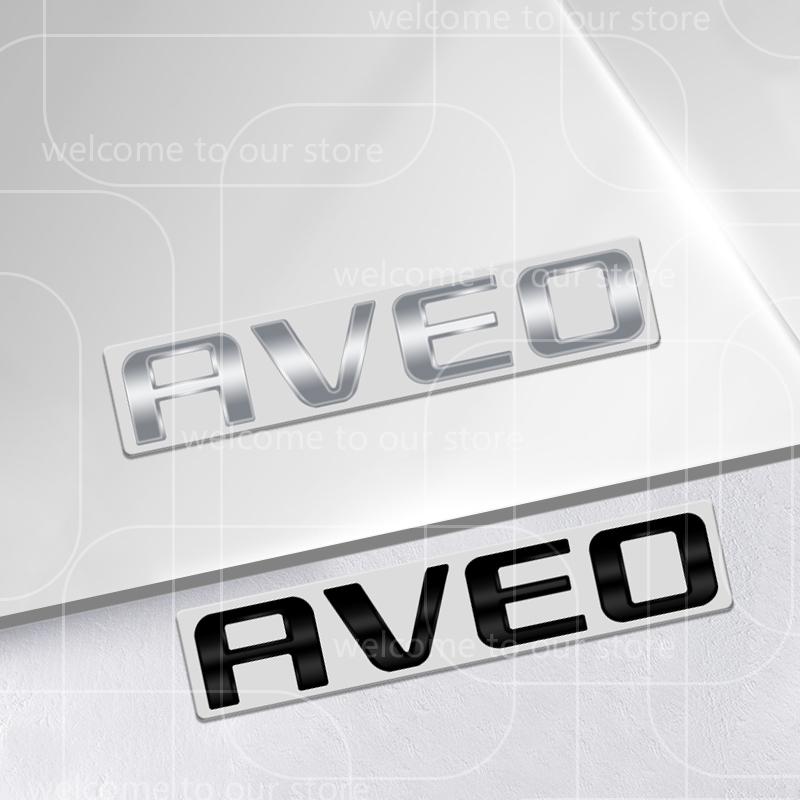 3D For Chevrolet Aveo Cruze MT Car Sticker Zinc Alloy Emblem Body Accessories Styling Metal Rear Trunk Badge Decal