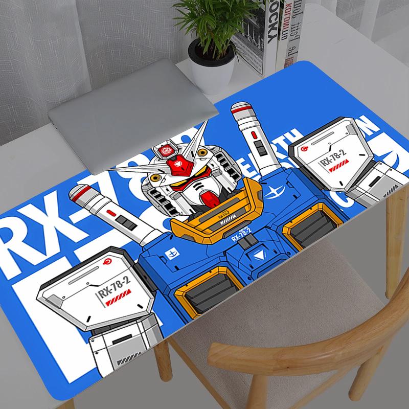 Kawaii Mouse Pad Mobile Suit Gundam Anime Cute Girl Gabinete Gamer Computer Desk Mat Keyboard Gaming Accessories Mousepad