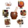 Manual Silicone Garlic Mortar and Pestle
