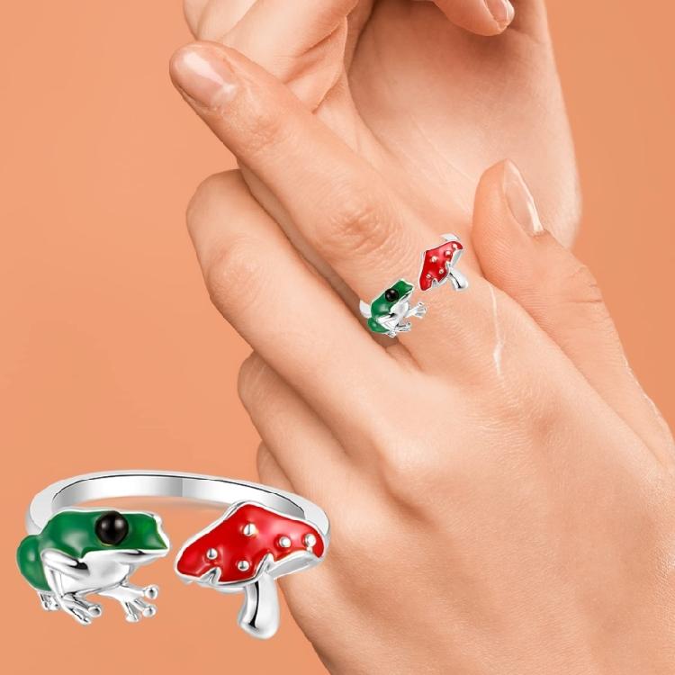 Cute Animal Shape Open Finger Ring Jewelry Women Girl Stackable Ring Ornament