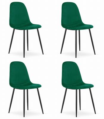 COMO Chair - Dark Green Velvet X 4