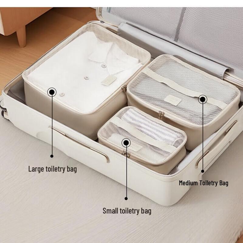 Kala Sheep Portable Travel Wash & Cosmetic Bag Set