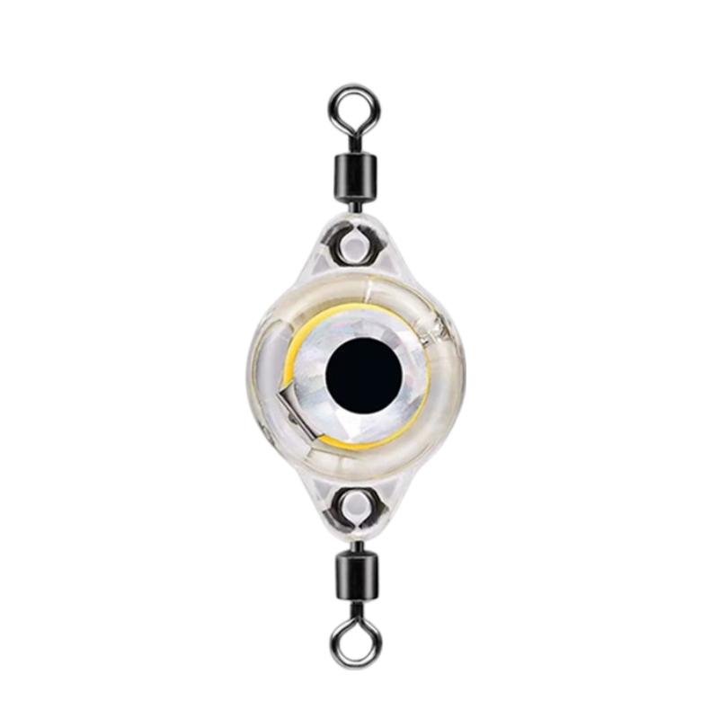 

LED Fishing Light, Luminous Eye Shape Underwater Fish Attracting Flashing Lamp Tackle Luminous Underwater Luminous Underwater Luminous Underwater One Size
