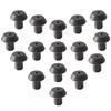 16PCS Compatible Stove Gas Stove Rubber Feet Burner Foot Gas Range Grate Foot For Gas Stove Replacement Parts