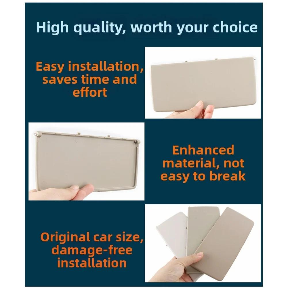 Sun Visor Mirror Cover For Honda CRV 2007 To 2011 Built To OEM Tolerances With Reinforced Clip Mechanism And ABS Durability