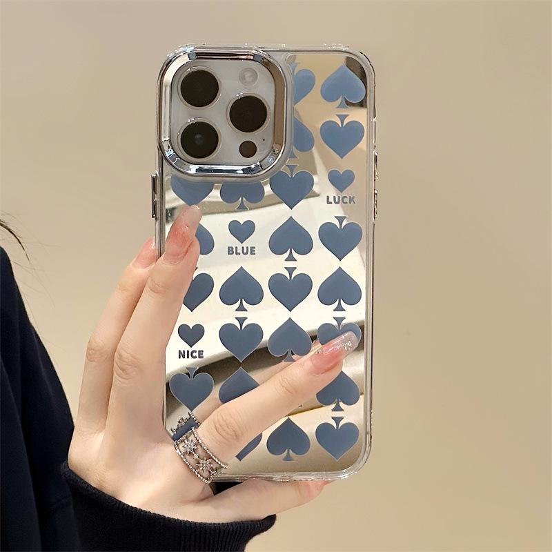 Zhitai Apple iPhone Case: 3-in-1 Mirror Case for iPhone 13, 14 Pro, 15 Pro, 7, 8 - Unique Design