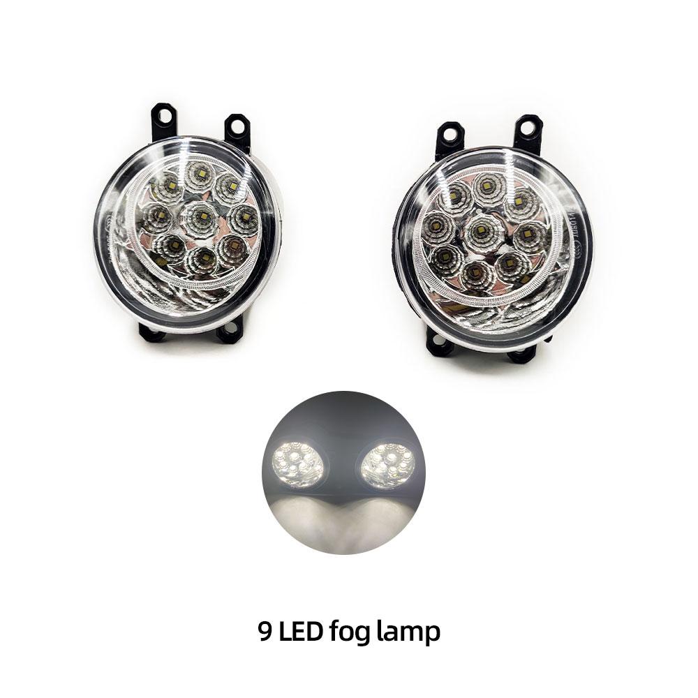 LED Fog light For Toyota RAV4 2009 2010 2011 2012 headlight fog lamp cable Switch Grille cover halogen foglights frame