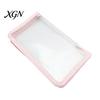 Durable PP File Protector Waterproof A6 Document Bag, Smooth Zipper Pencil Case, Student Case for Campus Transparent Organizer Stationery Receipts And