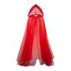 Mantelle Lunghe alla Moda Senza Maniche con Tulle Multistrato Rete Elegante Mantello per Eventi a Tema per Costumi Fantasy