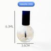 Factory Direct Sales In Stock Nail Polish Bottle Empty Glass Bottle Brush with Lid Nail Polish Sub-Packaging Blush Glue Medicine Bottle Lot