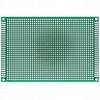 Rosfix Dwustronna Płytka Prototypowa 80 x 120 mm – Uniwersalna do Montażu THT | Raster Otworów 2,54 mm | Zielona Soldermaski